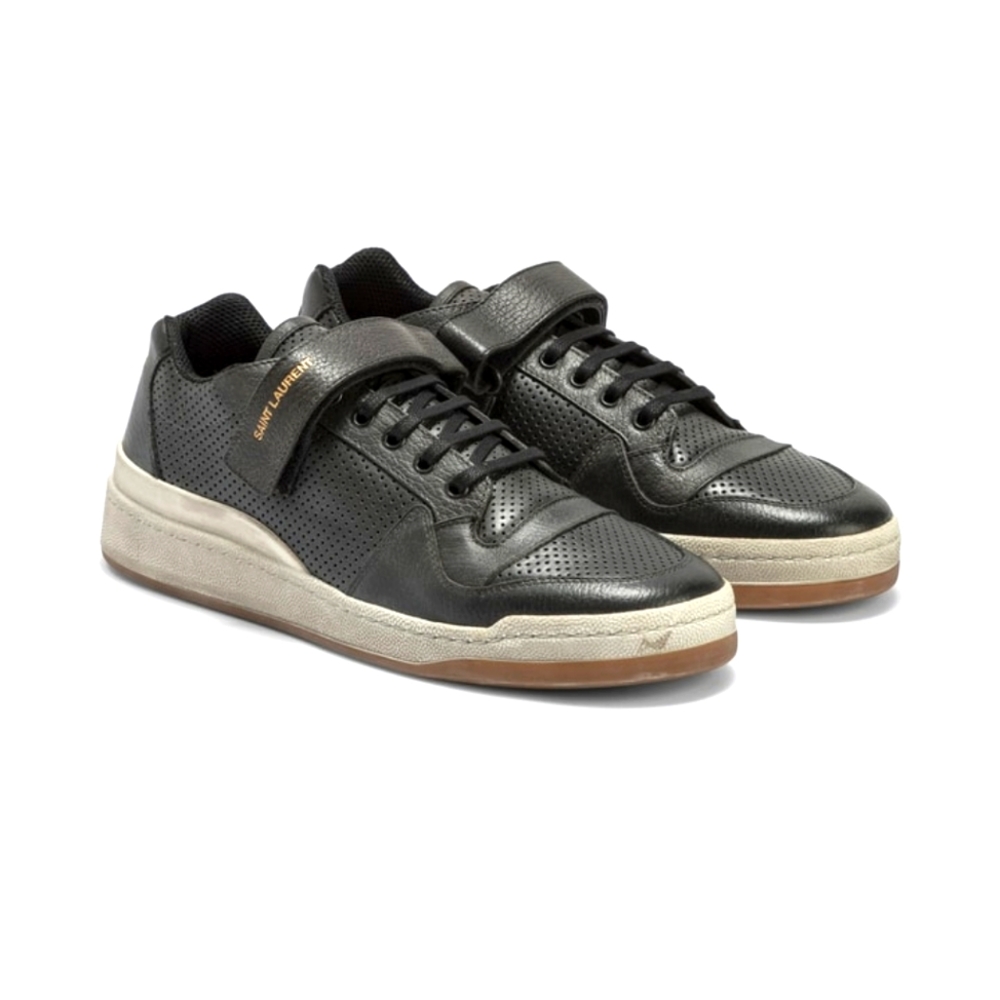 NWB Authentic Saint Laurent SL24 Age Sneakers size EU 38/Men's US 7.5